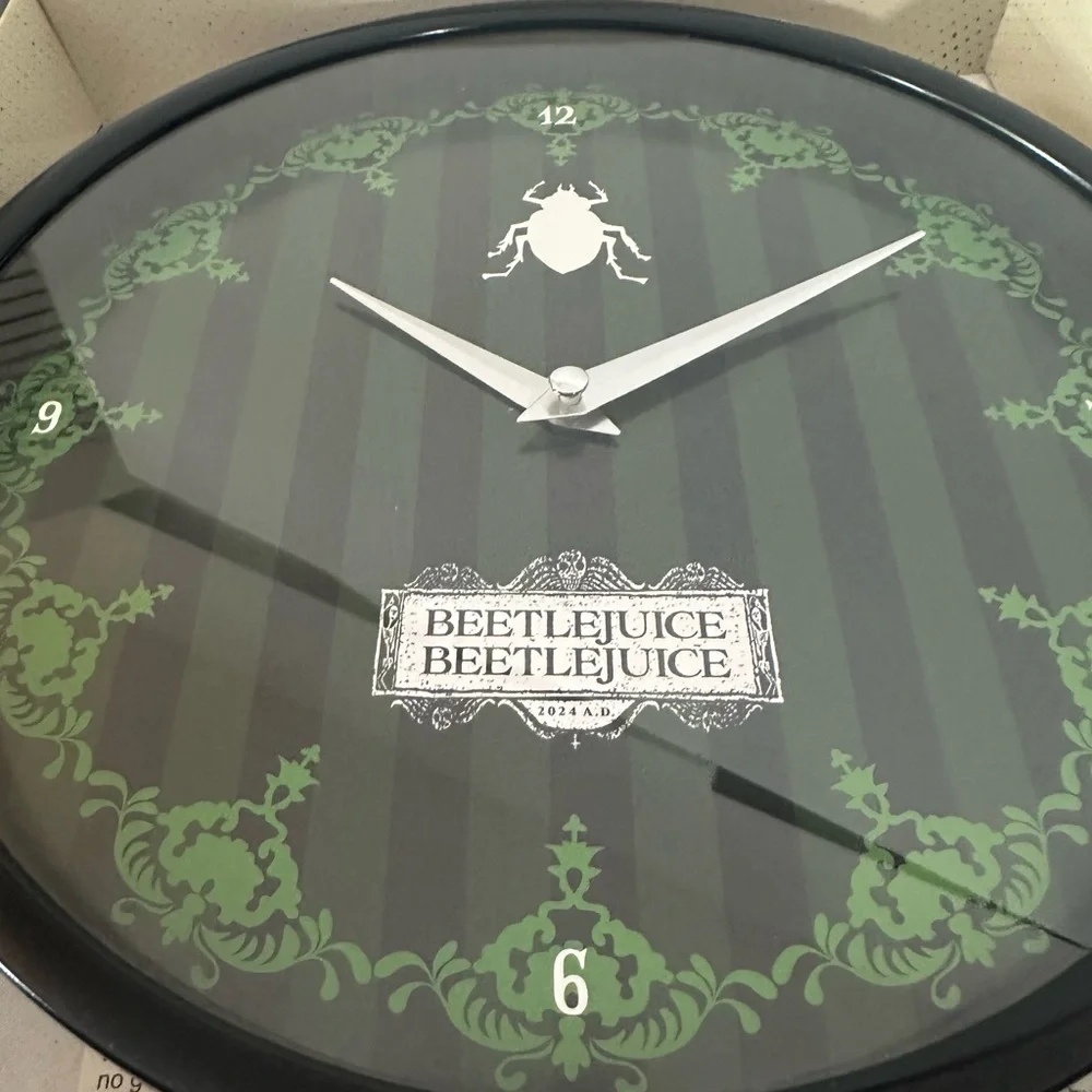 🆕Beetlejuice Wall Clock